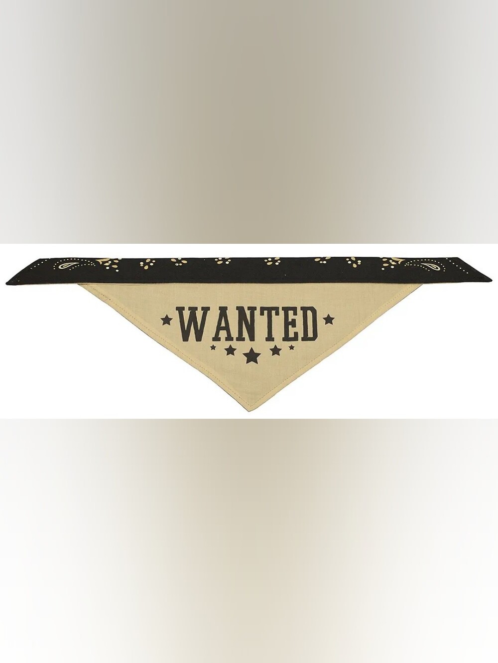 NWT Mutt Nation By Miranda Lambert "Wanted" Dog Bandana - Large/X-Large